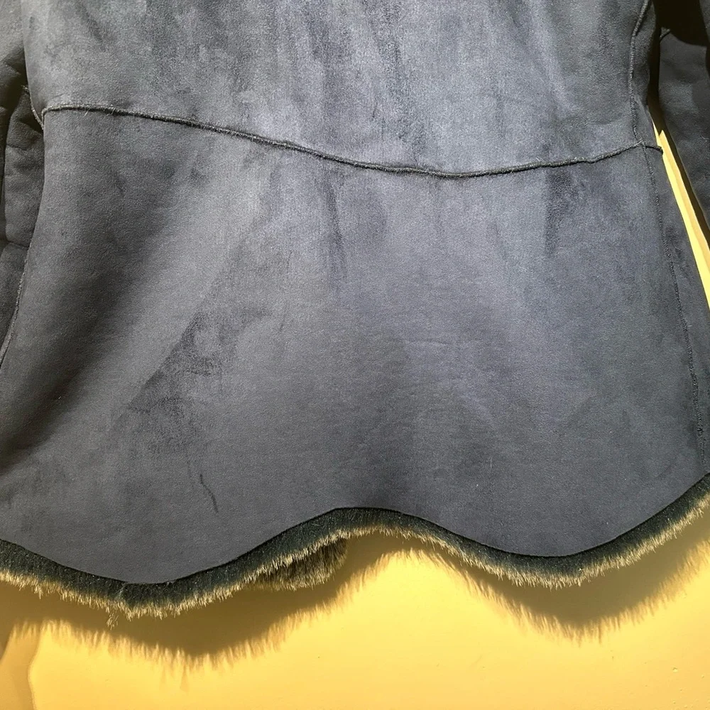 Cecil Gee Suede/Faux Fur Jacket L-XL - Picture 8 of 11